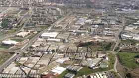 Imagen aérea del polígono industrial El Viso, en Málaga capital.