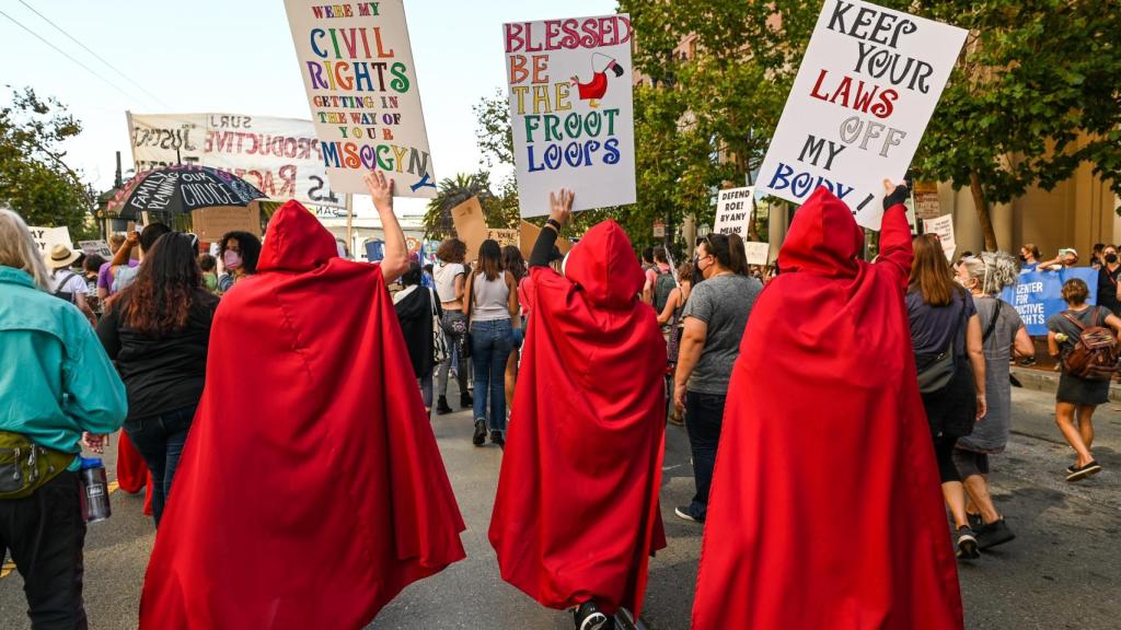 Manifestación a favor del aborto en San Francisco (EEUU).