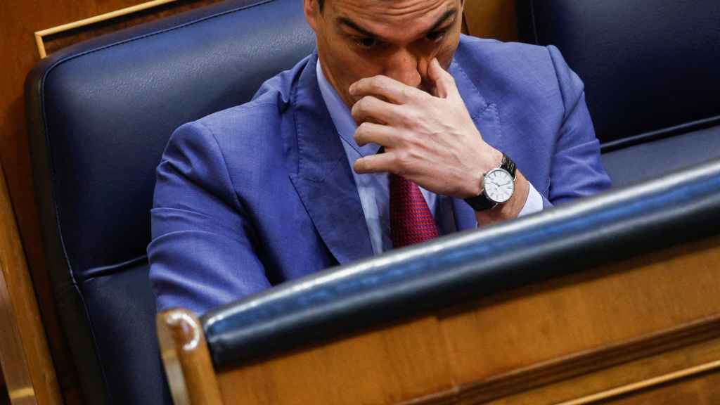 Pedro Sánchez, en el Congreso de los Diputados.