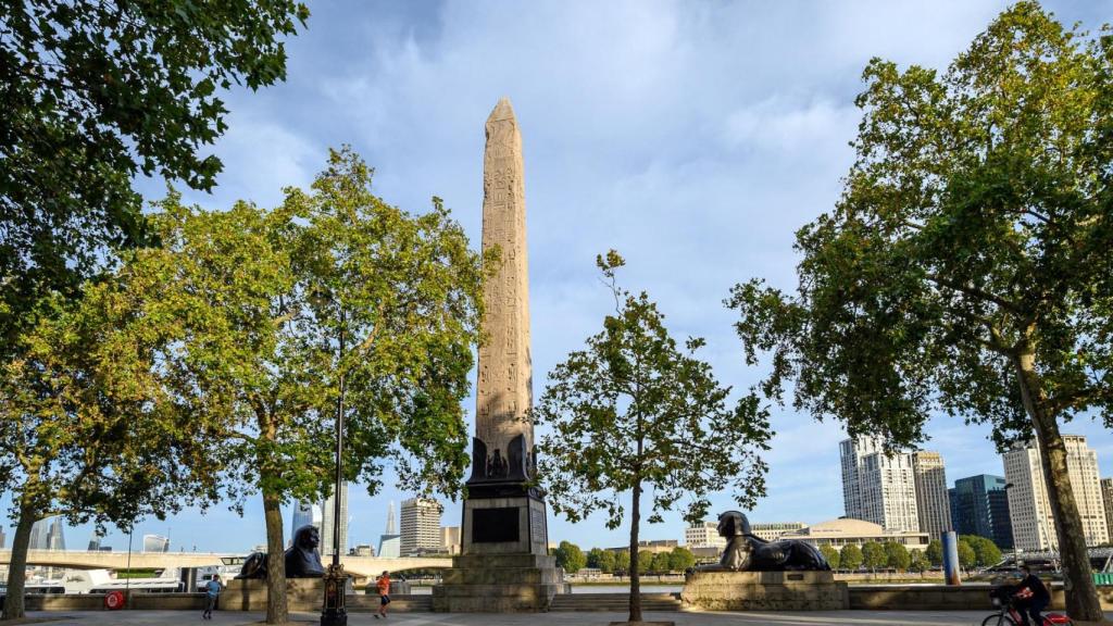 La aguja de Cleopatra en Londres (Jono Photography vía Shutterstock)