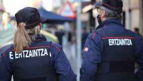 Dos policías de Bilbao.