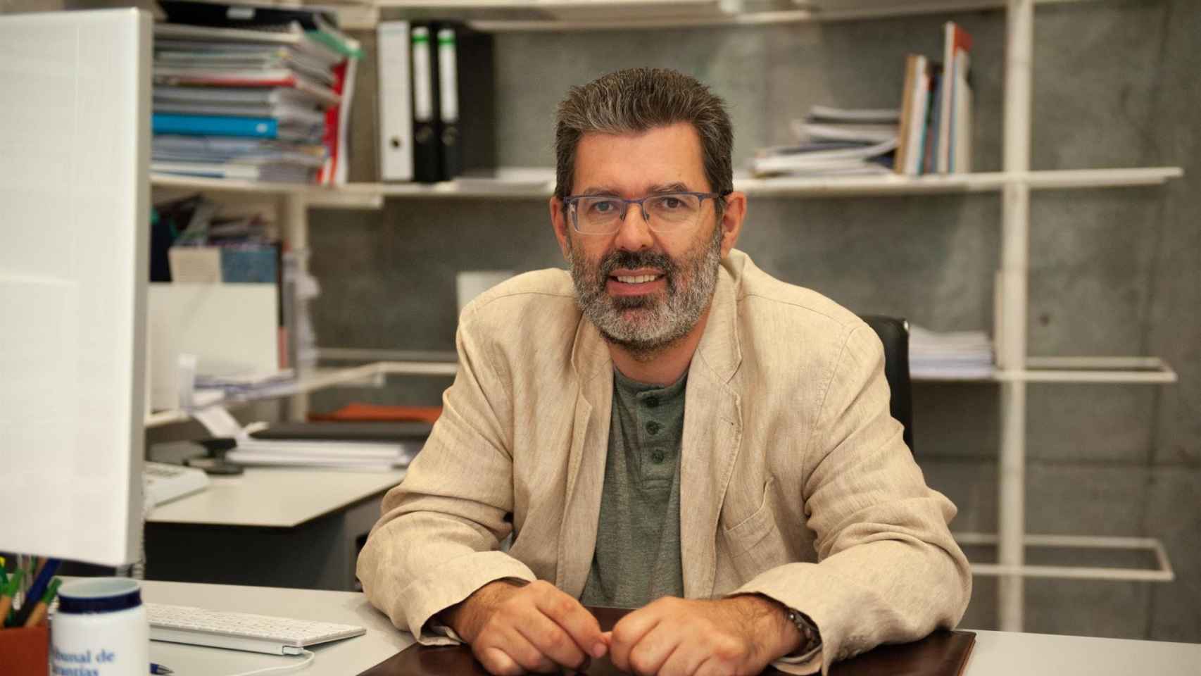 El vicerrector de Ordenación Académica y Profesorado de la UVigo, Manuel Ramos Cabrer, fallecido repentinamente el 3 de mayo de 2022.