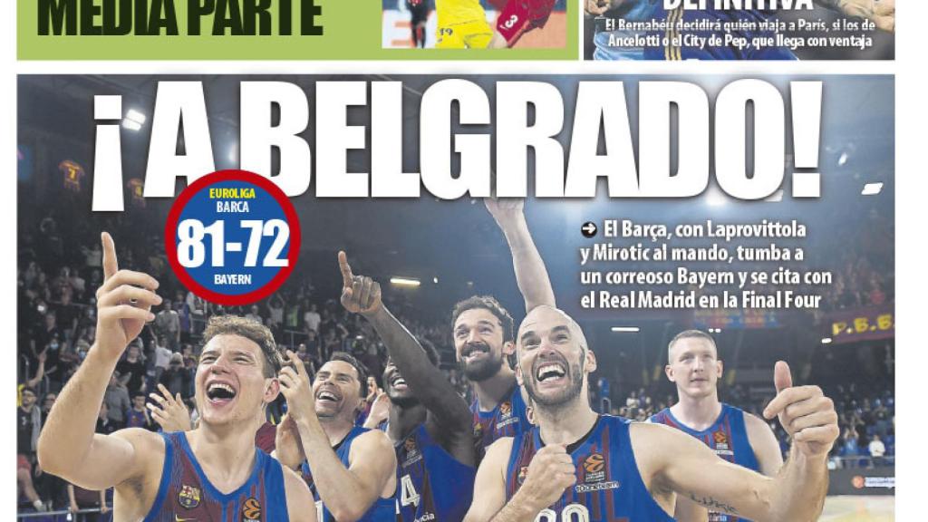 La portada del diario Mundo Deportivo (04/05/2022)