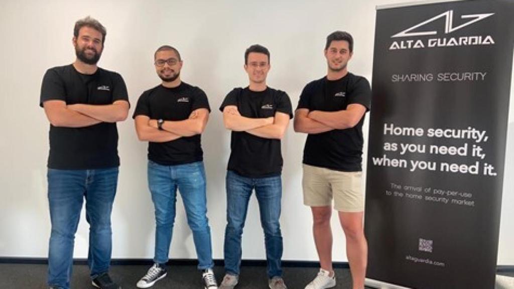 Equipo fundador de la startup Alta Guardia.