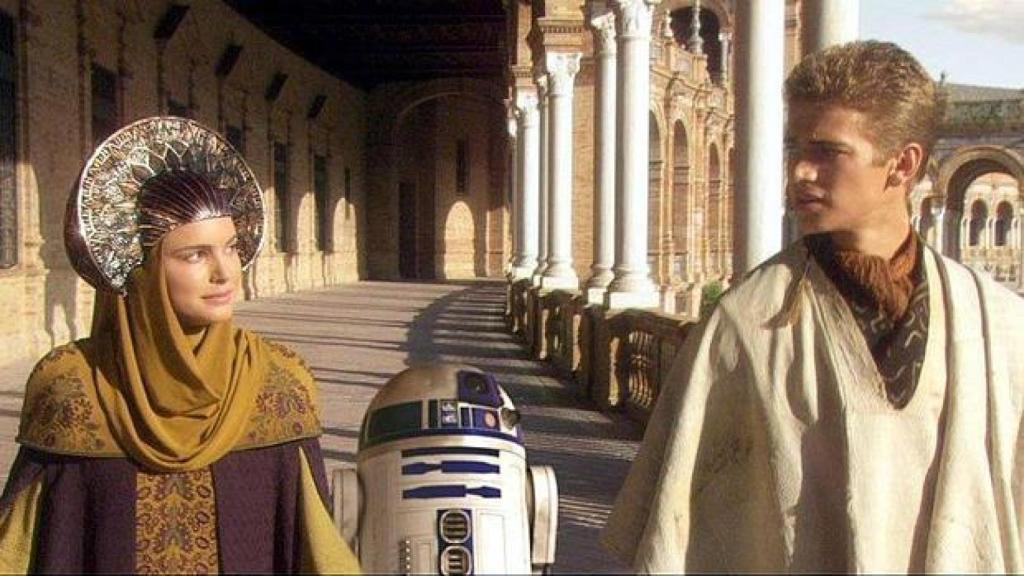 La Plaza de España de Sevilla en 'Star Wars. Episodio II: El ataque de los clones'.