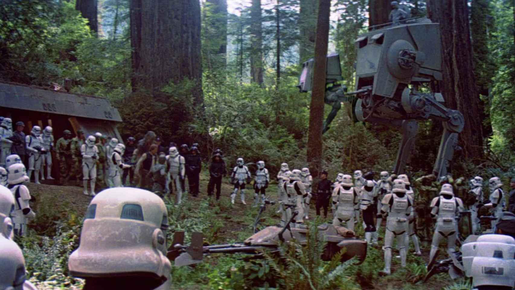 El Parque Nacional de Redwood en 'Star Wars'.