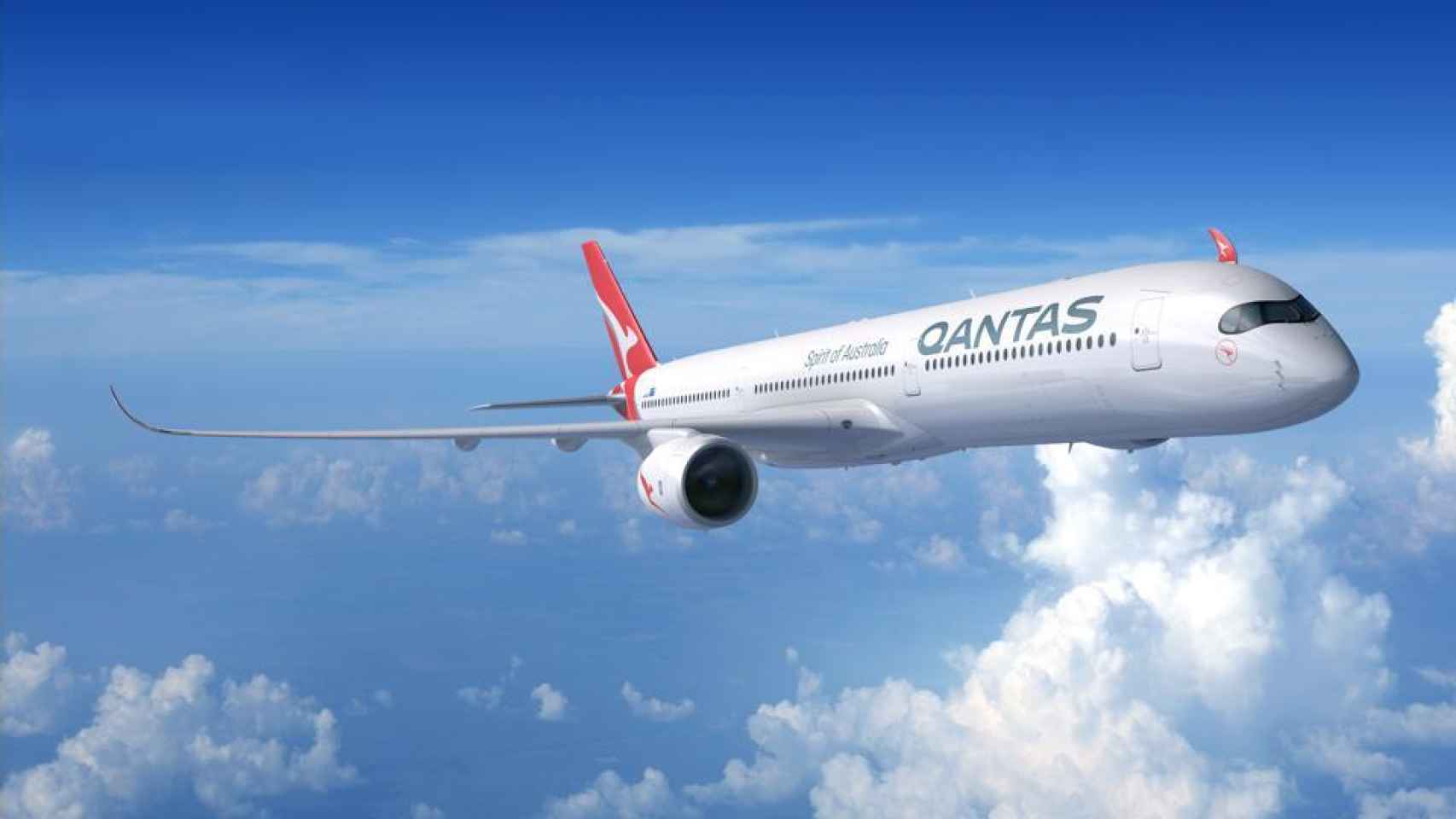Diseño de A350 de Qantas