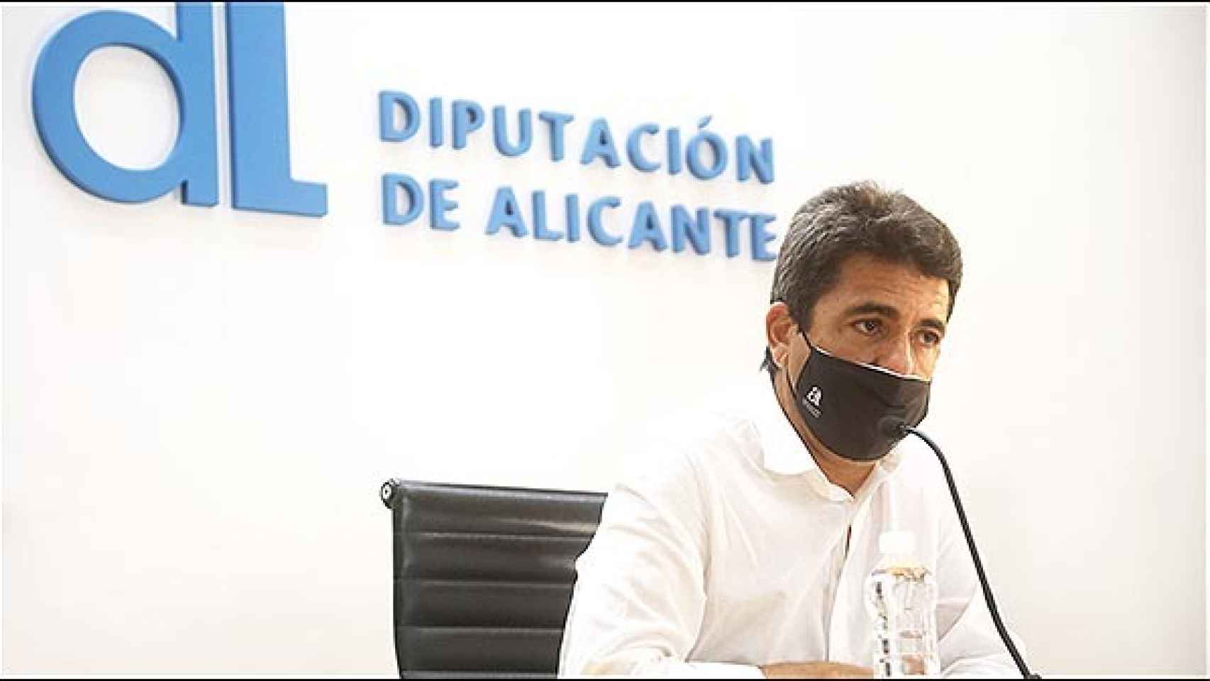 Carlos Mazón en la Diputación de Alicante.