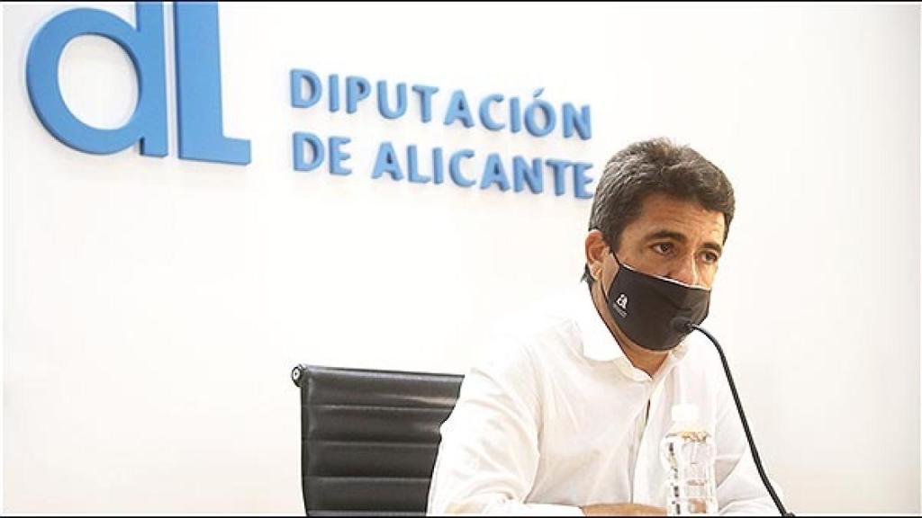 Carlos Mazón en la Diputación de Alicante.