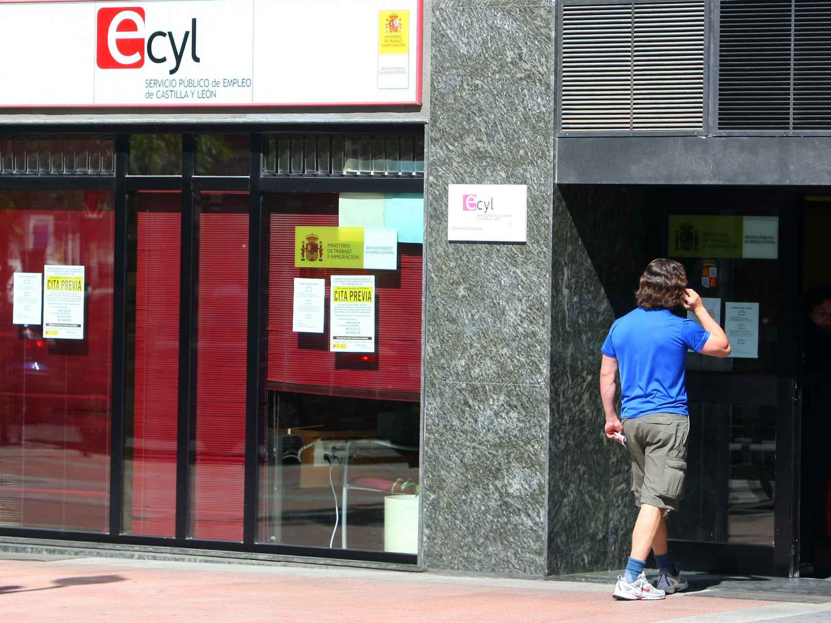 Oficina del Servicio Público de Empleo (ECYL) en Ponferrada.