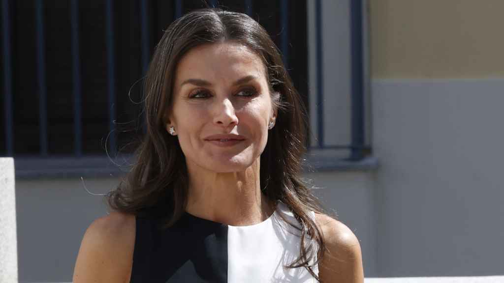 Letizia en la entrega de los 'Premios Reina Letizia 2021'.