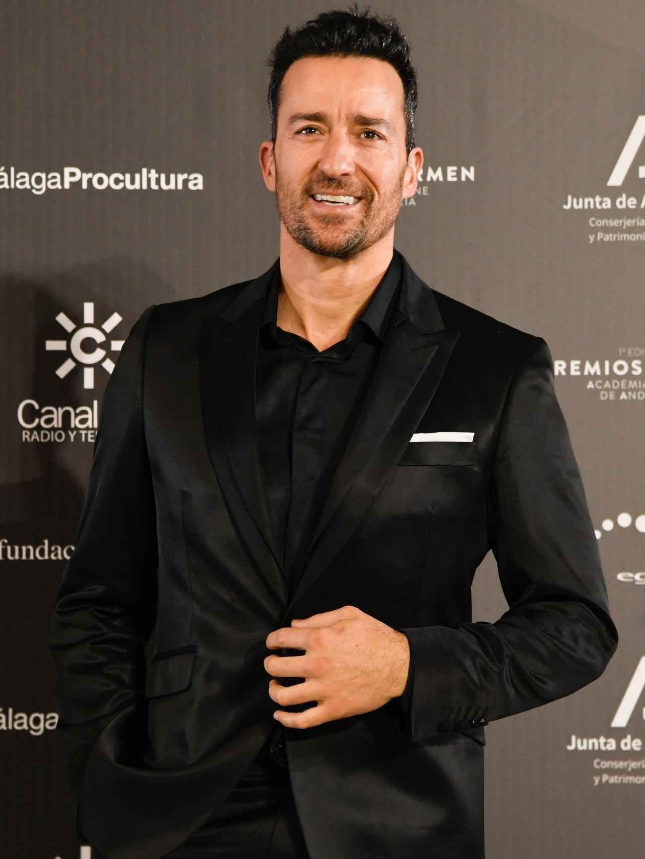 Pablo Puyol en unos premios en Málaga.