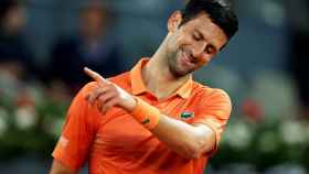 Novak Djokovic, en el Mutua Madrid Open 2022
