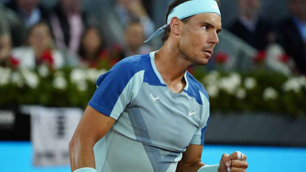 Rafa Nadal, en el Mutua Madrid Open 2022