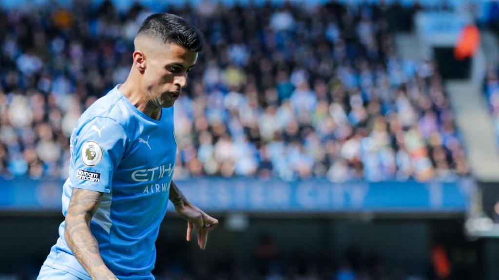 Joao Cancelo, durante un partido.