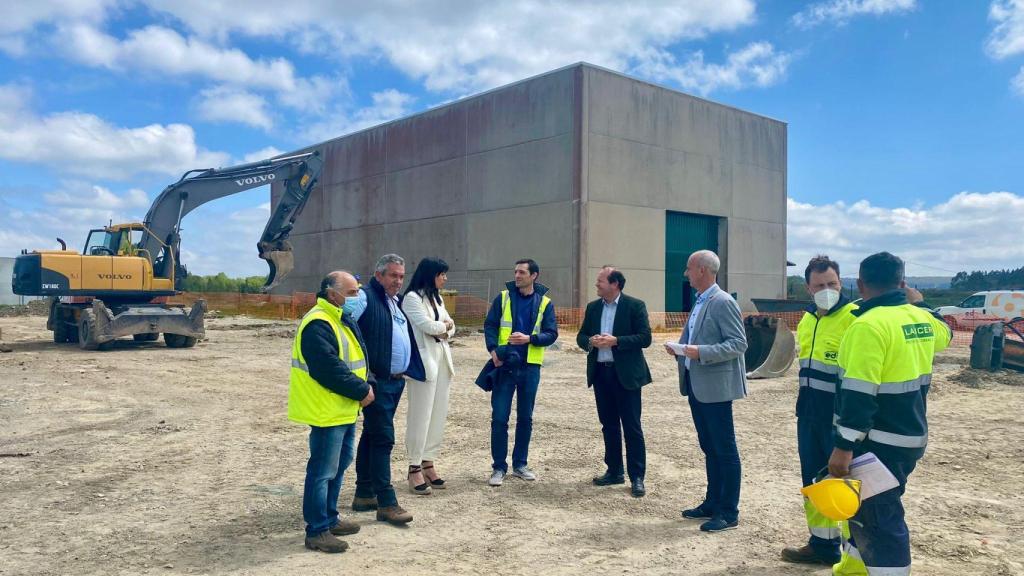 Avanzan las obras de la nueva planta de transferencia de residuos en  Teixeiro (A Coruña)