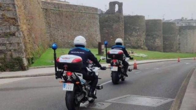 Patrullas de la Policía Local de Lugo.
