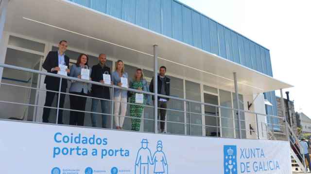 Autobús de Coidados Porta a Porta en O Porriño.