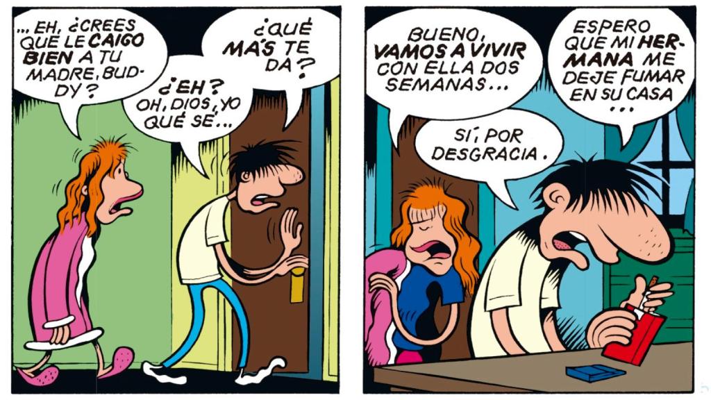 Viñetas de 'Las crónicas de Odio (vol. 2)', último libro de Peter Bagge publicado en España por La Cúpula