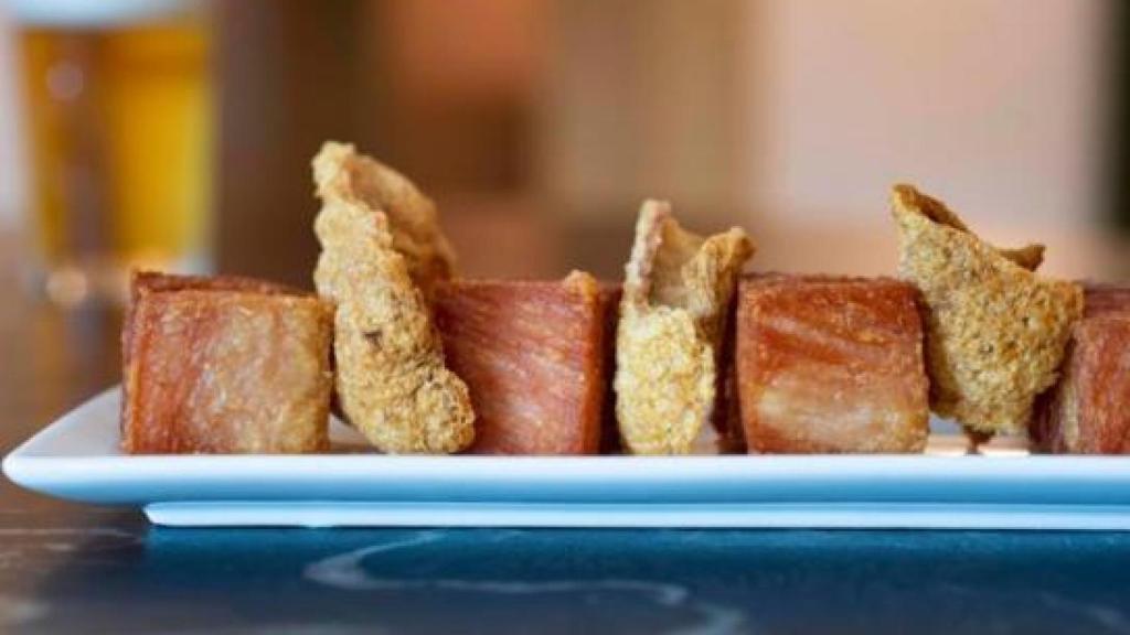 Los torreznos de La Raquetista.