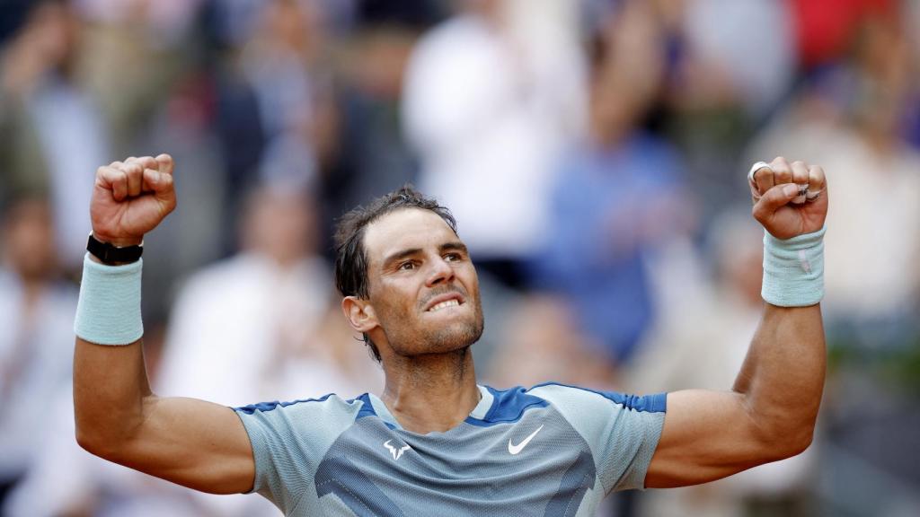 Rafa Nadal, en el Mutua Madrid Open 2022
