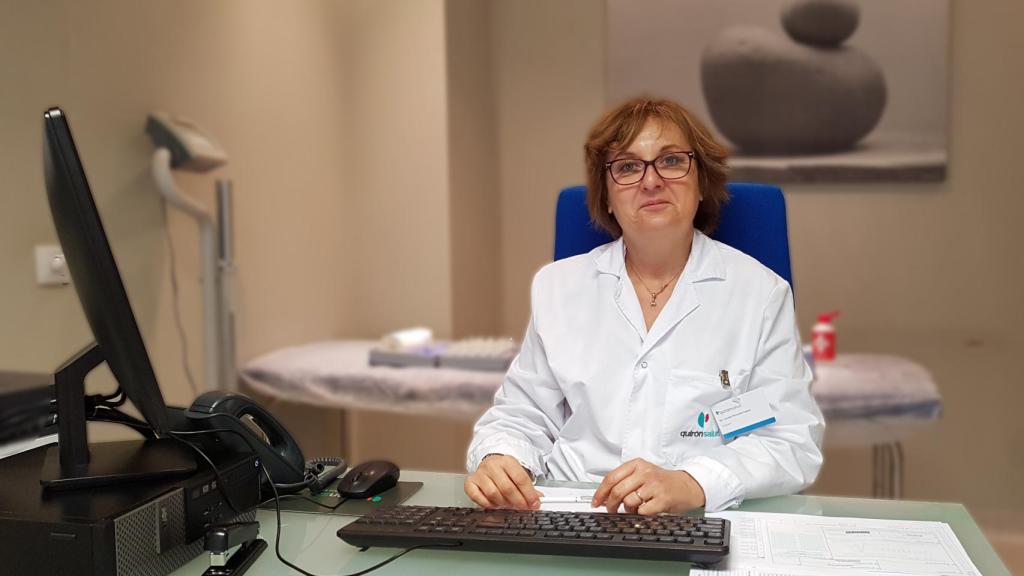 La médica Lourdes Romualdo.