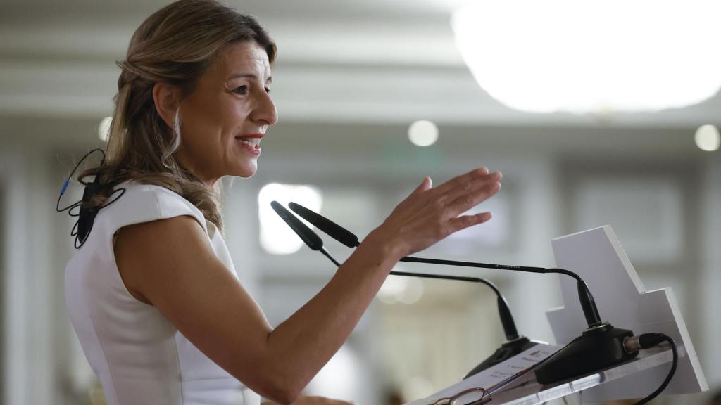 La vicepresidenta segunda y ministra de Trabajo y Economía Social, Yolanda Díaz.