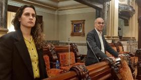 Francisco Jorquera y Avia Veira en una foto de archivo