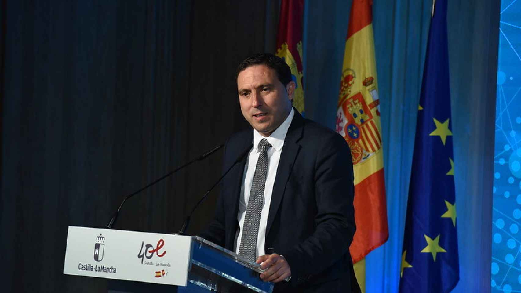 Álvaro Martínez Chana, presidente de la Diputación de Cuenca.