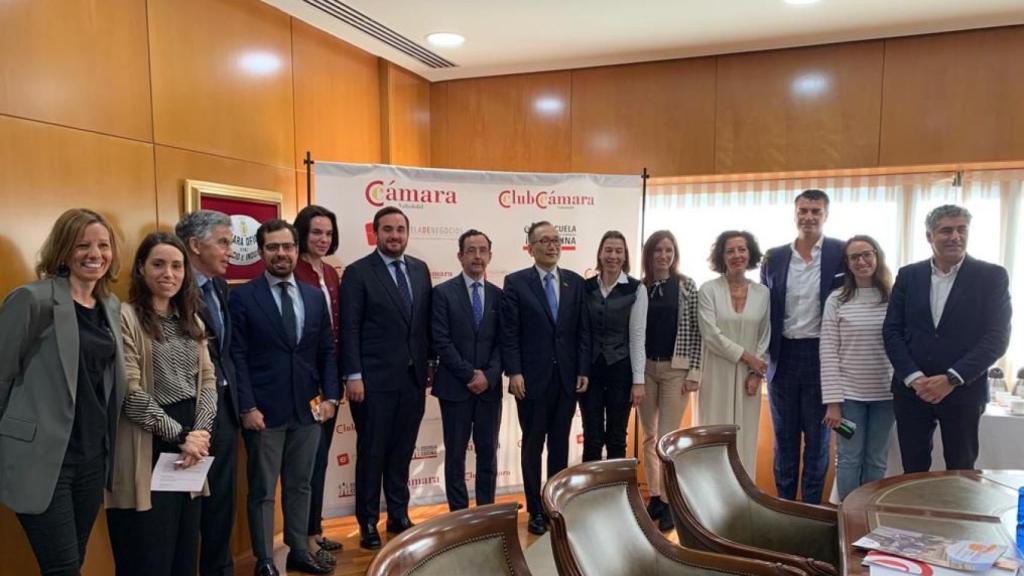 Encuentro en la Cámara de Comercio de Valladolid