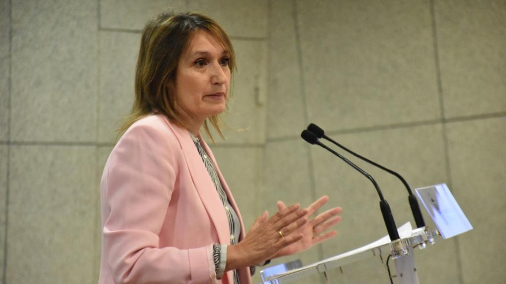 Rocío Lucas en la jornada ‘Formación Dual y Empleo en Castilla y León’ de EL ESPAÑOL