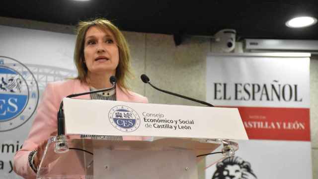 Rocío Lucas en la jornada ‘Formación Dual y Empleo en Castilla y León’ de EL ESPAÑOL