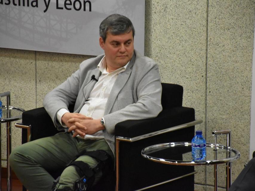 Lorenzo Alonso, director del Grupo Aspasia, durante su intervención en la mesa redonda de este viernes.