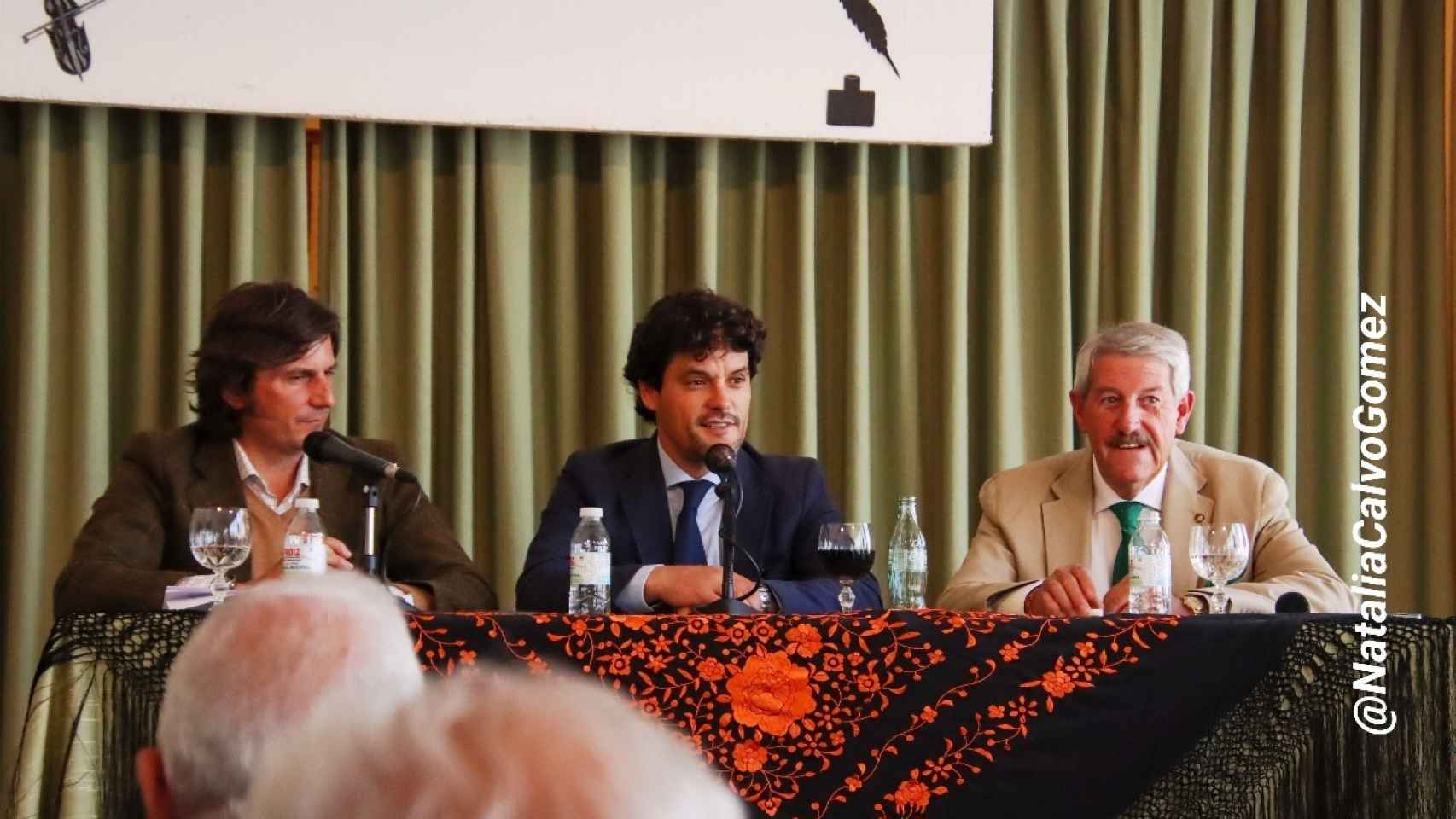 La conferencia impartida por Miguel Abellán en La Pedraja de Portillo.