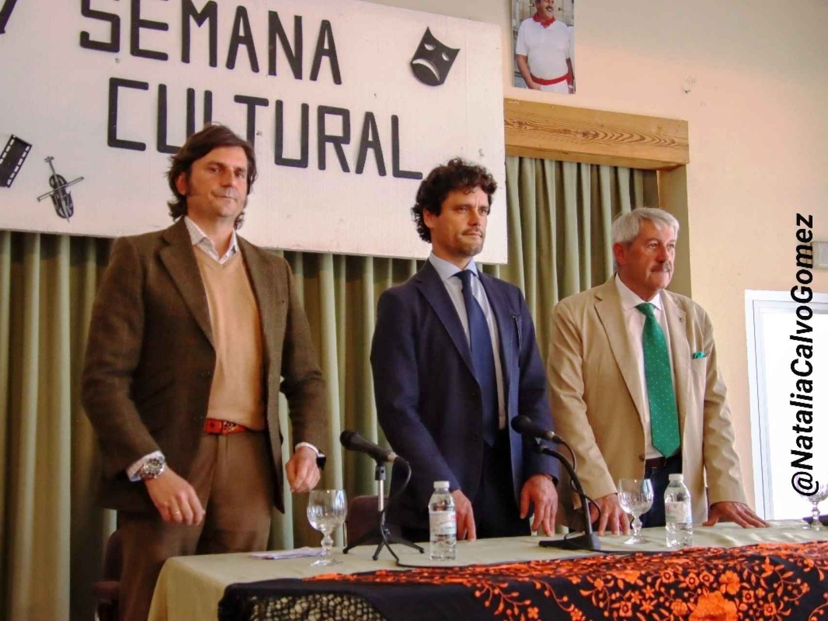 La conferencia impartida por Miguel Abellán en La Pedraja de Portillo.
