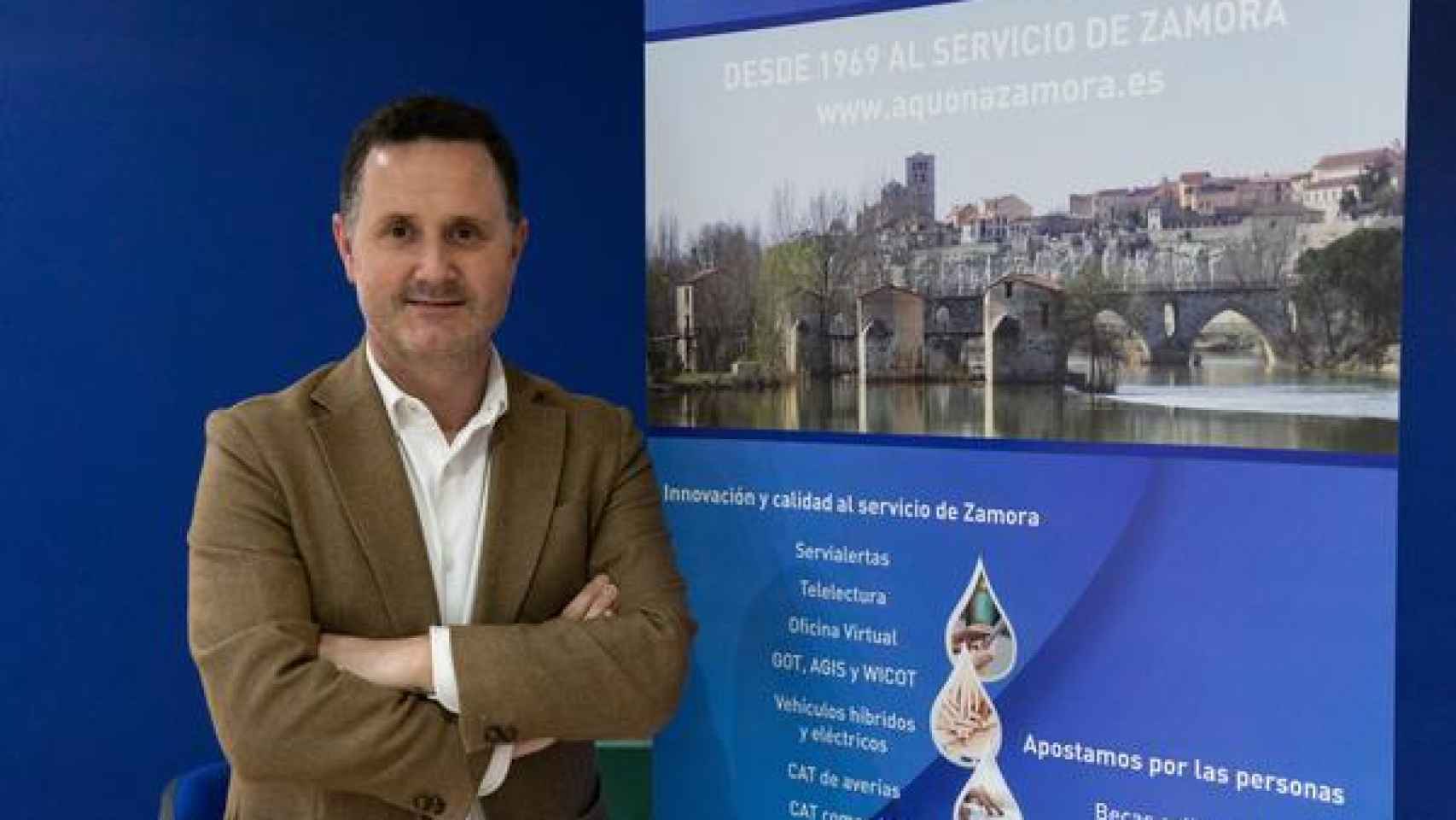 Nicolas Esmorís, gerente de Aquona en Zamora