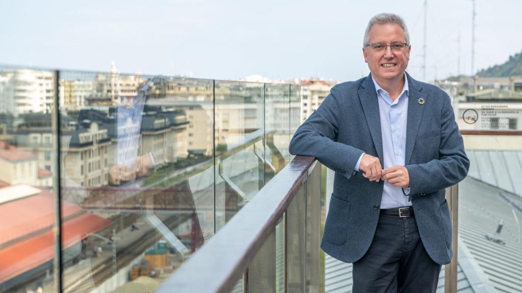 José Ignacio Asensio, diputado de Medio Ambiente y Obras Hidráulicas de la Diputación Foral de Gipuzkoa.