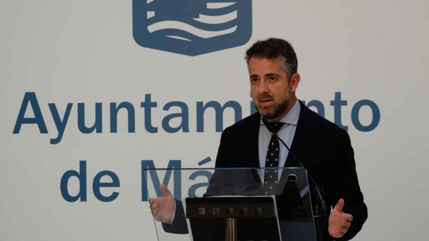 Carlos Conde, concejal de Economía y Hacienda de Málaga.