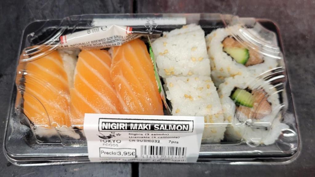 Nigiri & Maki Salmón de Carrefour