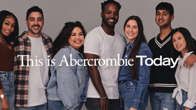Nueva imagen de la marca Abercrombie & Fitch.