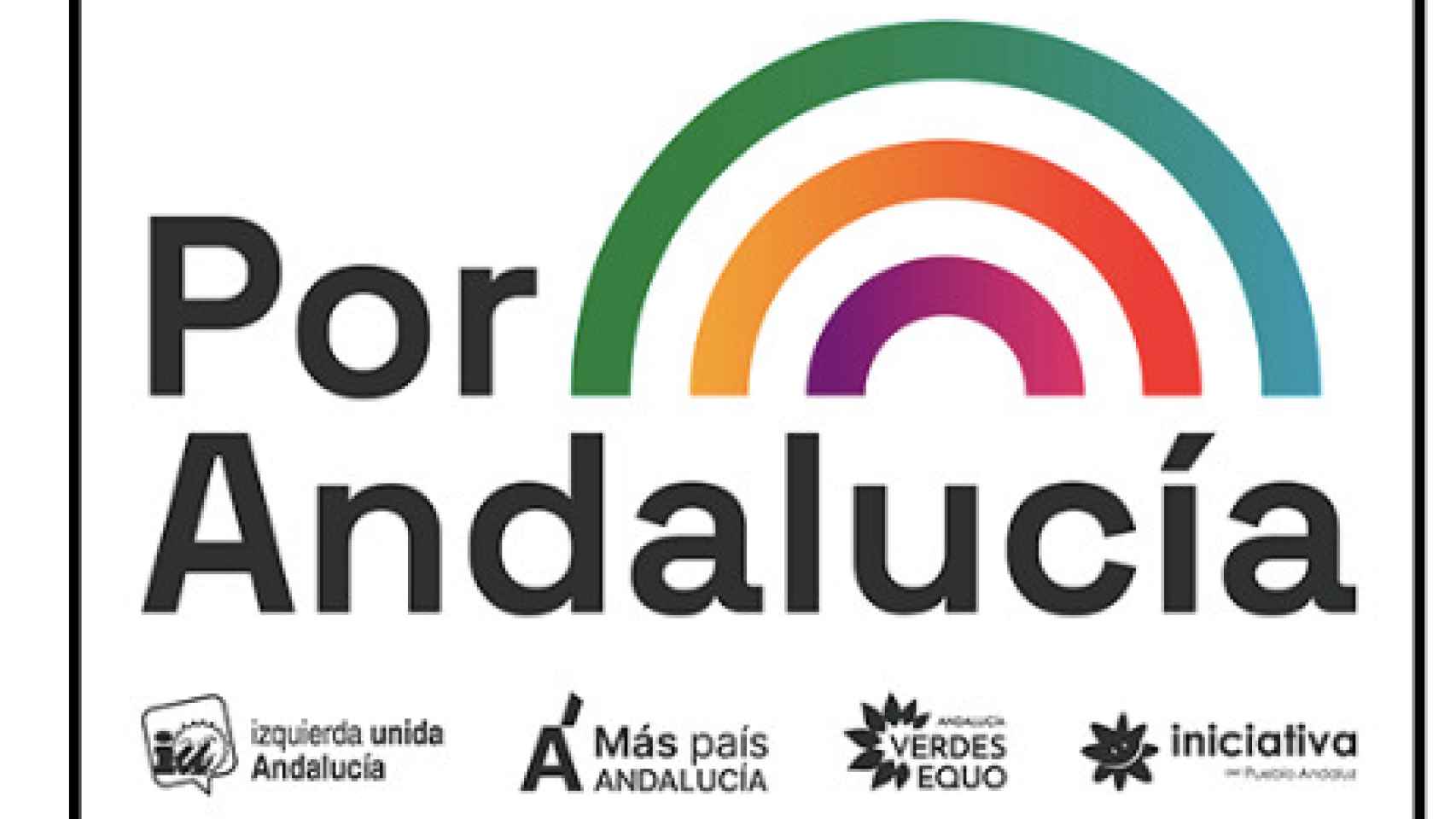 Logo de la coalición Por Andalucía