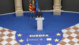 Ximo Puig en Valencia por el Día de Europa.