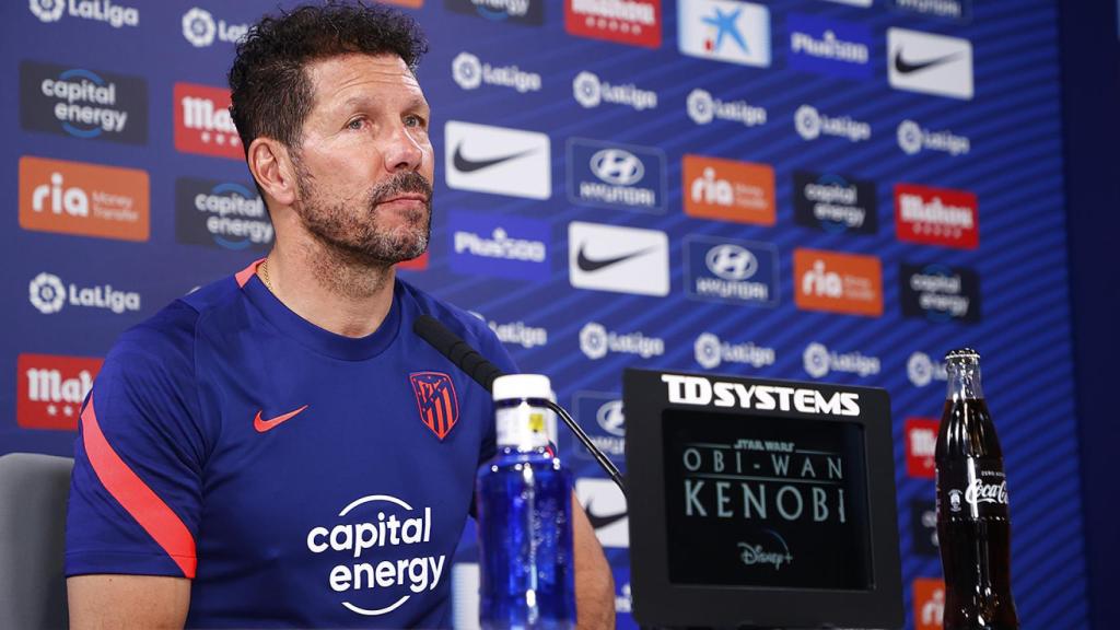 Simeone, en rueda de prensa