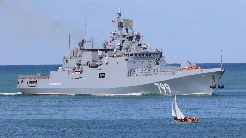 La fragata rusa Admiral Makarov, en una imagen de 2018.
