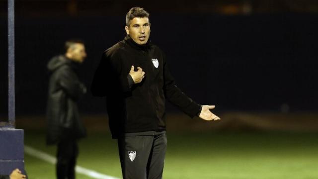 Funes, entrenador del Atlético Malagueño