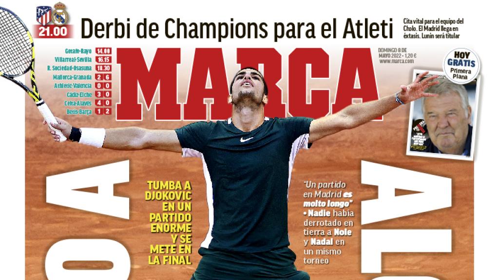 Portada MARCA (08/05/22)