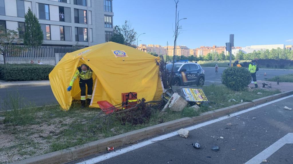 Atropello mortal en Sanchinarro, en Madrid.