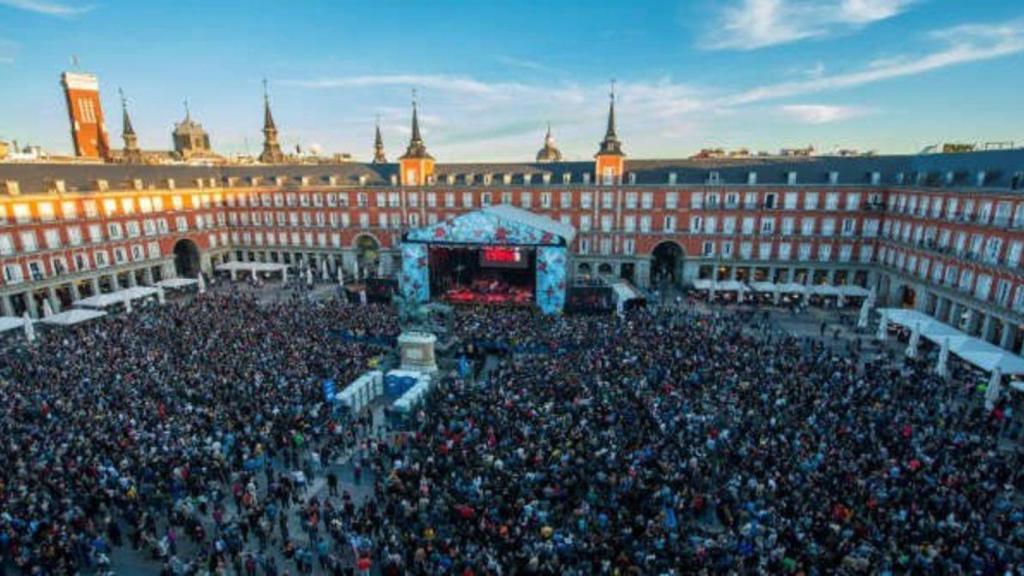 Conciertos en la Plaza Mayor.