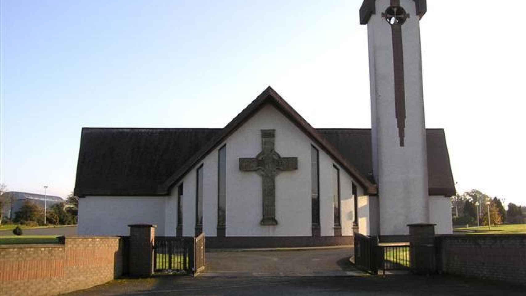 Iglesia de Clonoe, donde ocurrió la emboscada de 1992.