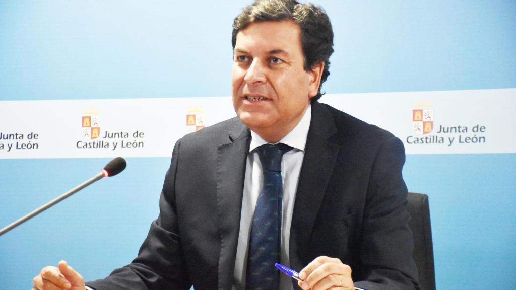 Carlos Fernández Carriedo, consejero de Economía y Hacienda y portavoz de la Junta